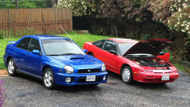 The stuff boy racer dreams are made of. Both very stock and unmolested.